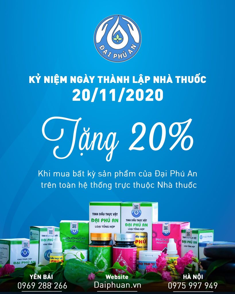 Kỷ niệm 20 năm thành lập nhà thuốc Đại Phú An