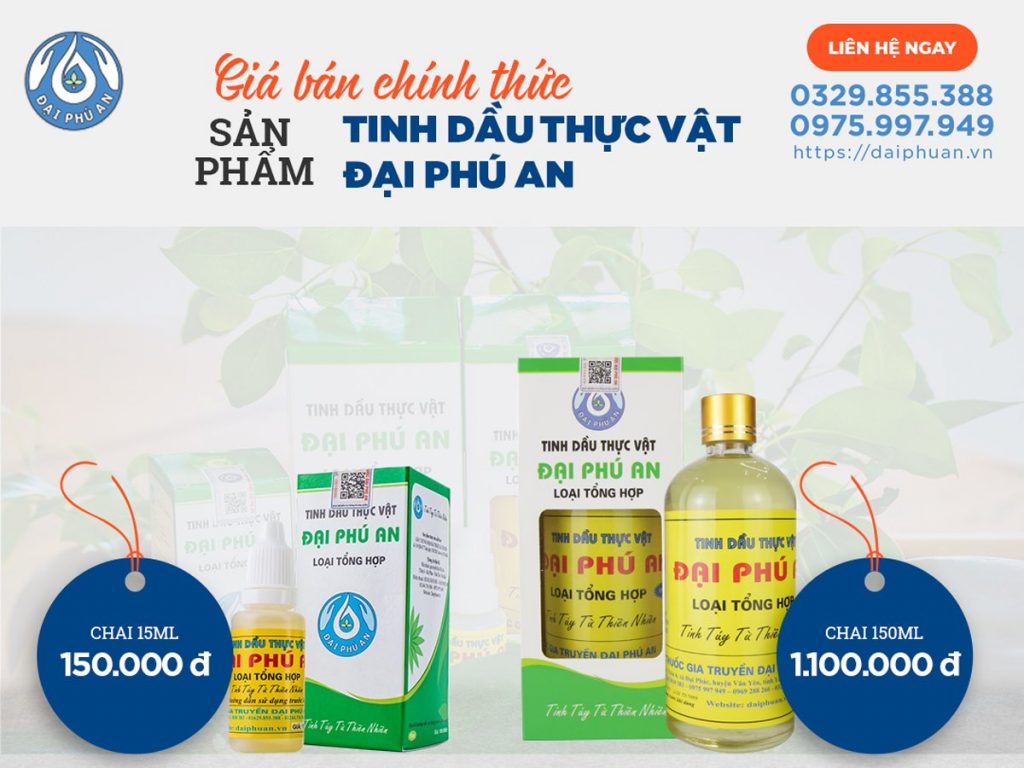 Giá Tinh dầu thực vật Đại Phú An